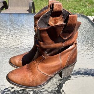 Aldo Women's Slouchy Boots Cognac Sz 39